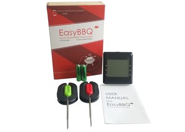 Digital Wireless Bluetooth Food Thermometer APP Controlled With Stainless Steel Probe