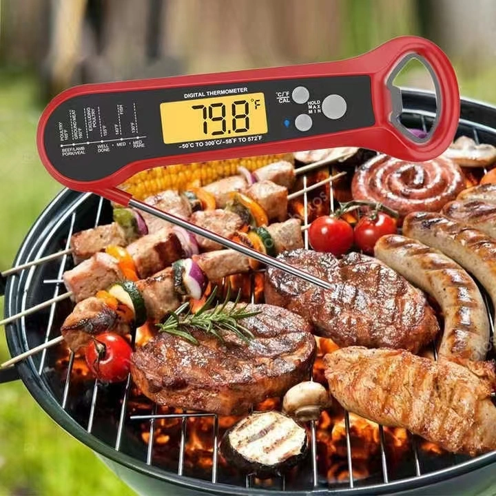 2022 neue 2 in 1 sofortigem gelesenem Fleisch-Thermometer für das Kochen des schnellen u. genauen Digital-Nahrungsmittelthermometers